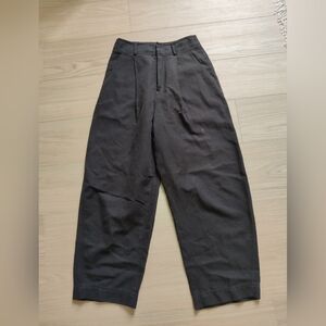 Apiece apart Black Linen Bari Pants